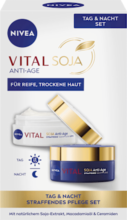 Geschenkset Vital Soja Anti-Age Tages- & Nachtpflege NIVEA