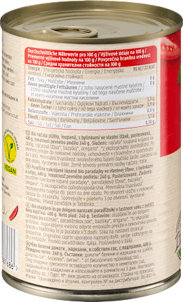 Tomatenfilets geschält mit Kräutern dmBio