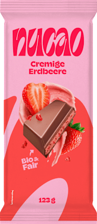 Schokolade Cremige Erdbeere nucao