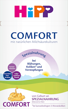Spezialnahrung Anfangsmilch Comfort von Geburt an HiPP