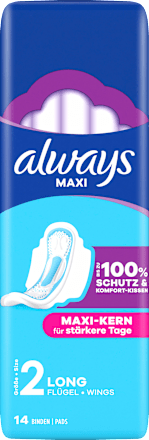 Maxi-Binden mit Flügeln Maxi Long always