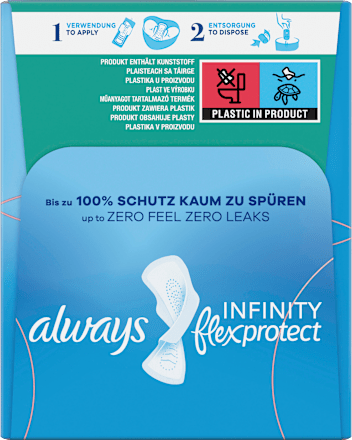 Binden mit Flügeln Infinity flex protect Normal always