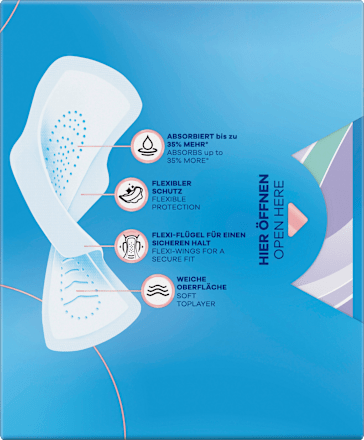 Binden mit Flügeln Infinity flex protect Normal always