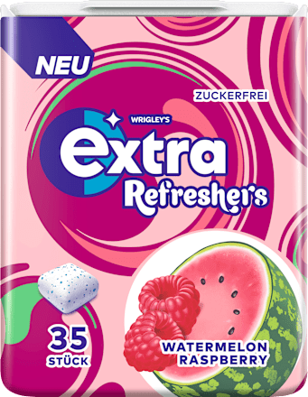 Kaugummi Refreshers Watermelon Raspberry, zuckerfrei EXTRA