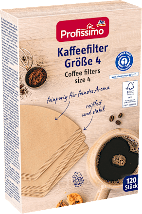 Kaffeefilter Größe 4 Profissimo
