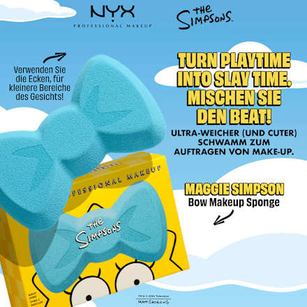 Make-up Schwamm Simpsons Maggie Bow NYX PROFESSIONAL MAKEUP