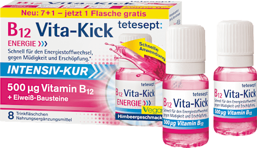 B12 Vita Kick Intensivkur Trinkfläschen 8 St tetesept