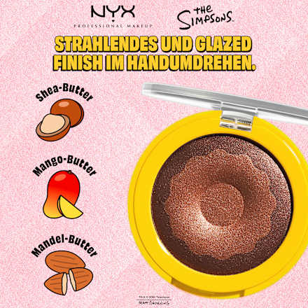 Highlighter Simpsons Homer Donut Glazed Over, Deep NYX PROFESSIONAL MAKEUP