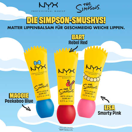 Lipbalm Smushy Simpsons Lisa Smarty Pink NYX PROFESSIONAL MAKEUP