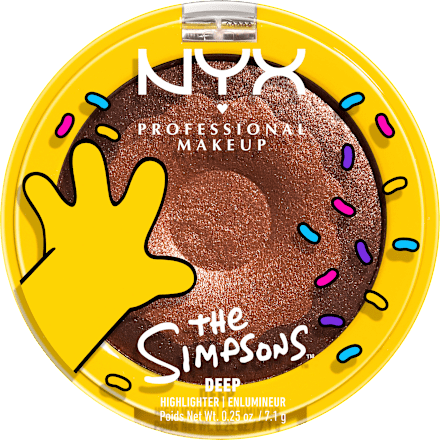 Highlighter Simpsons Homer Donut Glazed Over, Deep NYX PROFESSIONAL MAKEUP