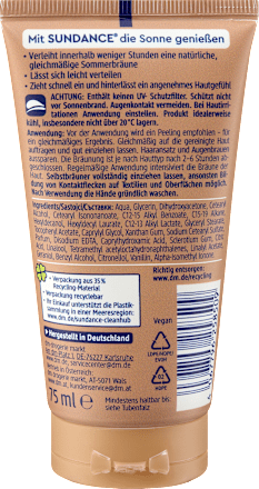 Selbstbräuner Creme Gesicht, TEINT SUNDANCE