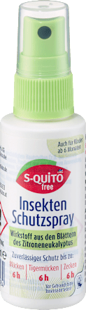 Insektenschutzspray Reisegröße S-QUiTO free