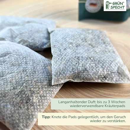 Kräuterpads Atemfrei, Nachfüllpack Grünspecht