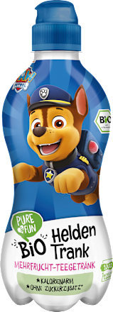 Kindertee Mehrfrucht-Teegetränk Heldentrank, ab 3 Jahren  PURE & FUN