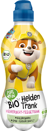 Kindertee Mehrfrucht-Teegetränk Heldentrank, ab 3 Jahren  PURE & FUN