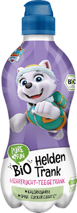 Kindertee Mehrfrucht-Teegetränk Heldentrank, ab 3 Jahren  PURE & FUN