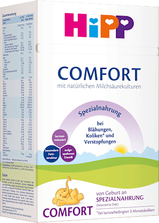 Spezialnahrung Comfort von Geburt an HiPP