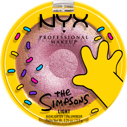 Highlighter Simpsons Homer Donut Mind If I Do, Light NYX PROFESSIONAL MAKEUP