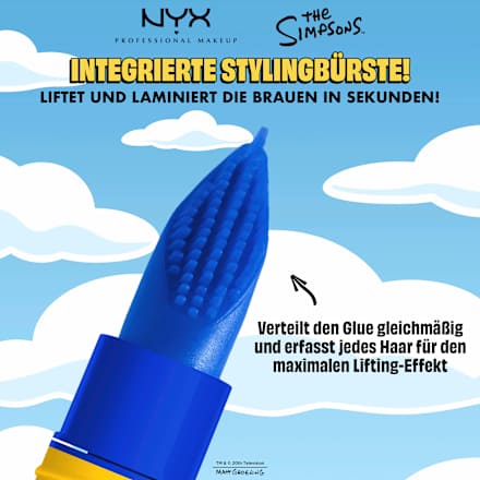 Augenbrauengel Mega Glue Simpsons Marge, Transparent NYX PROFESSIONAL MAKEUP