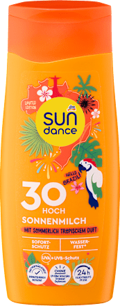 Sonnenmilch hello brazil! LSF 30 SUNDANCE