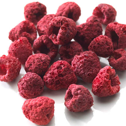 Trockenfrüchte, Himbeeren gefriergetrocknet dmBio