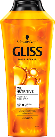 Oil Nutritive šampon za obnovu slamnate kose Schwarzkopf GLISS