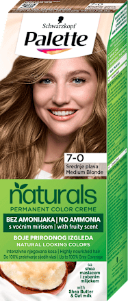 Naturals Color Creme boja za kosu – 400 srednje plava Palette naturals COLOR CREME