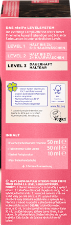 barva na vlasy Intensiv Color Creme 3.0 tmavě hnědá réell‘e