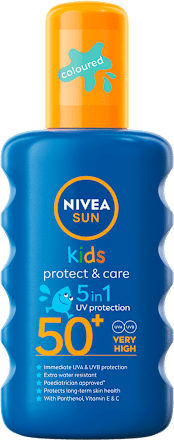 protect & care 5in1 sprej za zaštitu od sunca u boji za decu, SPF 50+ NIVEA SUN