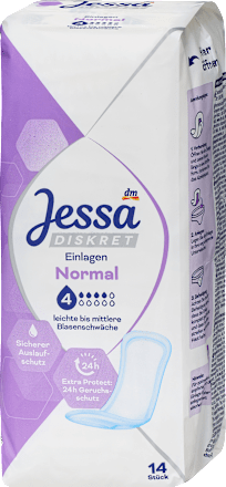 Hygienické inkontinenčné vložky Normal Jessa DISKRET