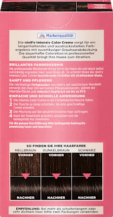 Haarfarbe 3.0 Dunkelbraun réell‘e