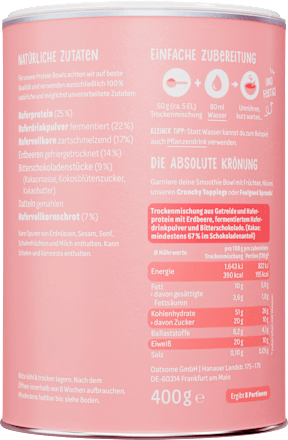 Smoothie Bowl Protein Yogurella oatsome