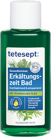 Erkältungszeit Bad tetesept