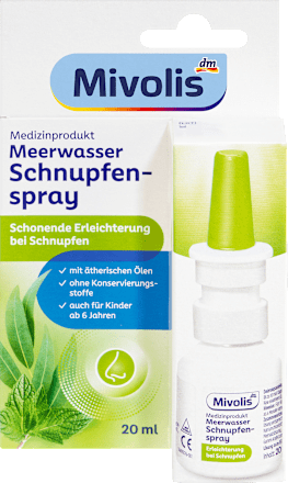 Meerwasser Schnupfenspray Mivolis