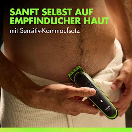 Elektrischer Rasierer Trimmer Body & Intimate Gillette