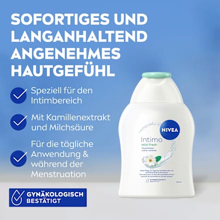 Intimpflege Waschlotion Intimo Mild Fresh NIVEA