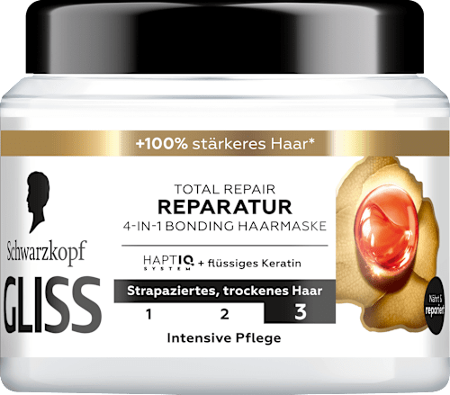 Haarmaske 4in1 Total Repair Schwarzkopf GLISS