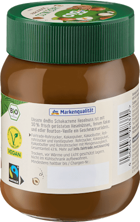 Schokoaufstrich Haselnuss dmBio