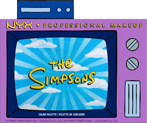 Lidschatten Palette Simpsons The Family Mania NYX PROFESSIONAL MAKEUP