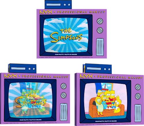Lidschatten Palette Simpsons The Family Mania NYX PROFESSIONAL MAKEUP
