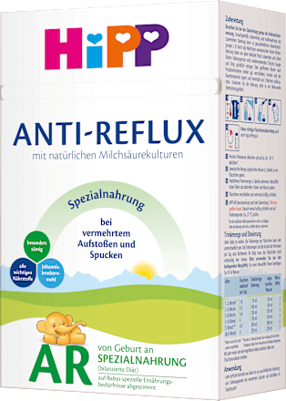 Spezialnahrung Anti-Reflux von Geburt an HiPP