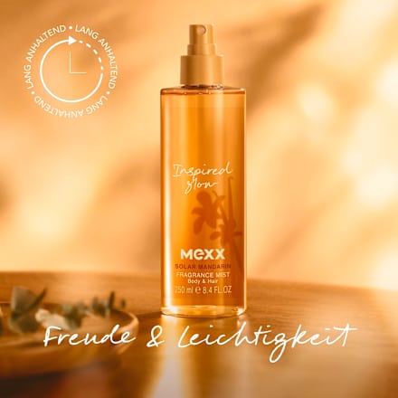 Inspired Glow Solar Mandarin Fragrance Mist Mexx