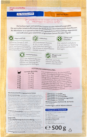 Alimento secco per gatti Naturverliebt ricco di pollo DEIN BESTES