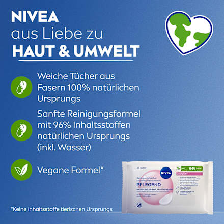 Reinigungstücher pflegend NIVEA