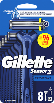 Einwegrasierer Sensor3 Comfort Gillette