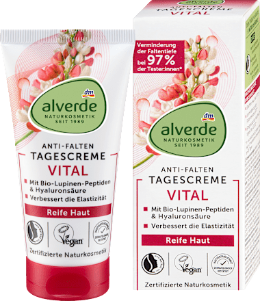 Denný pleťový krém Vital vlčí bôb alverde NATURKOSMETIK