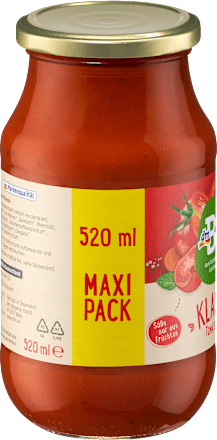 Salsa di pomodoro classica, Maxi Pack dmBio