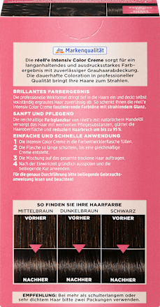 Haarfarbe 2.0 Schwarz réell‘e