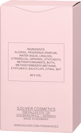 Dámska toaletná voda Pure Sense s.Oliver