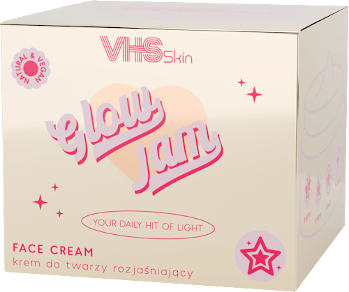 Krem do twarzy rozjaśniający Glow Jam VHS Skin
